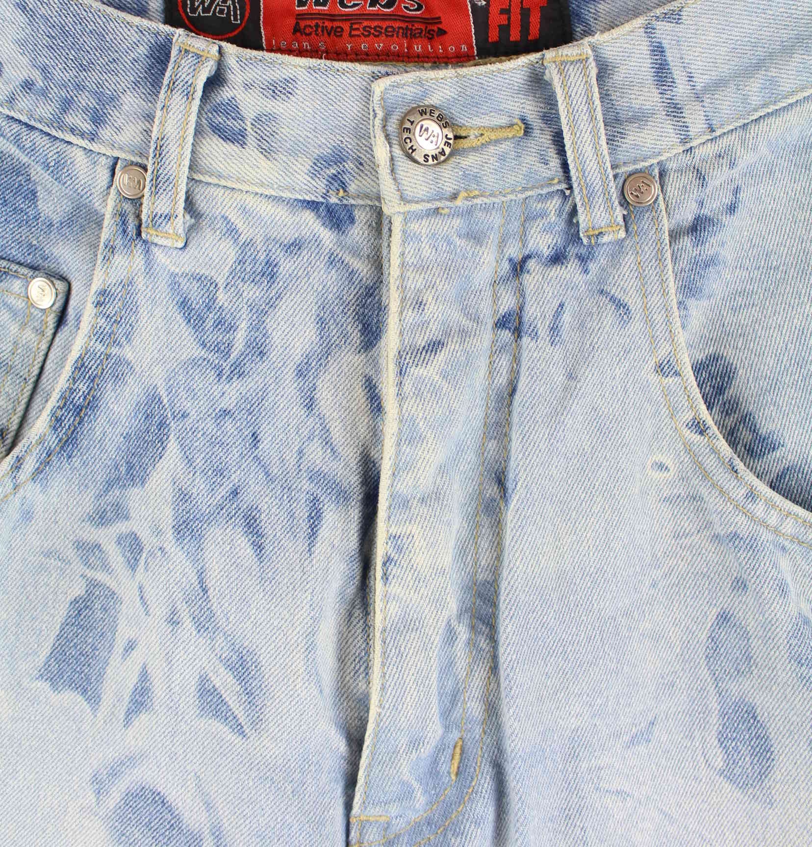 Vintage y2k Acid Washed Carpenter Jeans Blau W34 L30 (detail image 1)