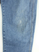 Vintage 90s Full Count Embroidered Jeans Blau W33 L34 (detail image 5)