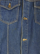 Marlboro 90s Vintage Country Store Trucker Jeans Jacke Blau M (detail image 4)