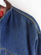 Marlboro 90s Vintage Country Store Trucker Jeans Jacke Blau M (detail image 5)