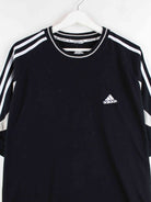 Adidas 90s Vintage 3-Stripes T-Shirt Schwarz L (detail image 1)