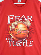 Fruit of the Loom 2002 Fear The Turtle Maryland Print T-Shirt Rot 3XL (detail image 1)