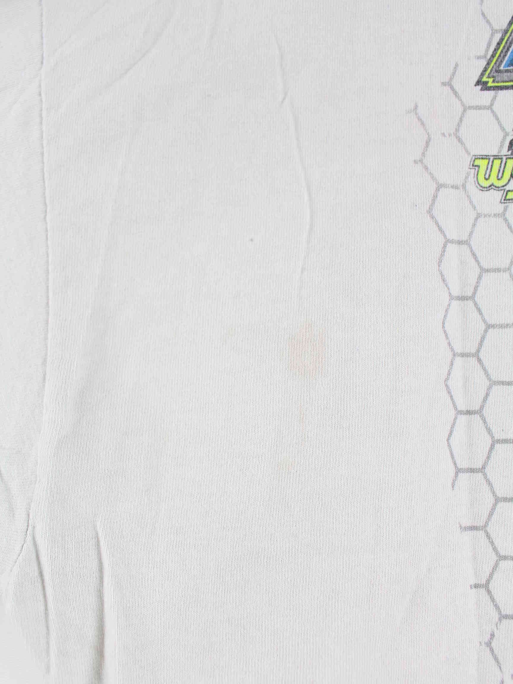 Gildan 90s Vintage Motoracing Print Sweatshirt Weiß XXL (detail image 6)