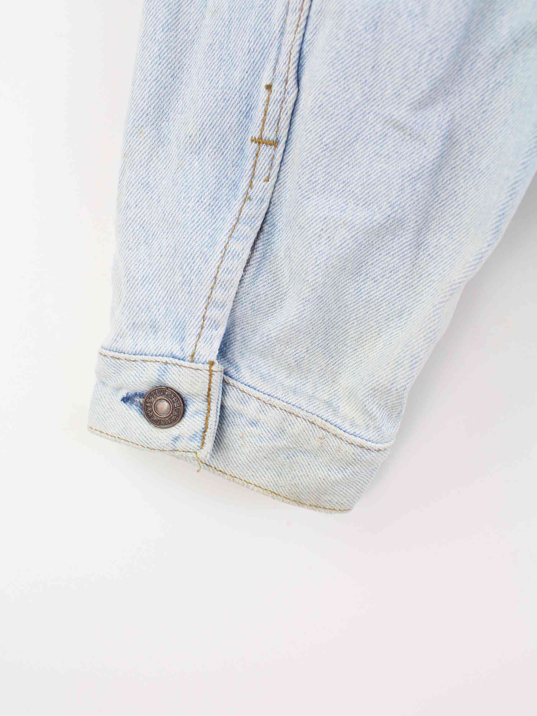 Levi's Vintage 1984 Jeans Jacke Blau L (detail image 12)