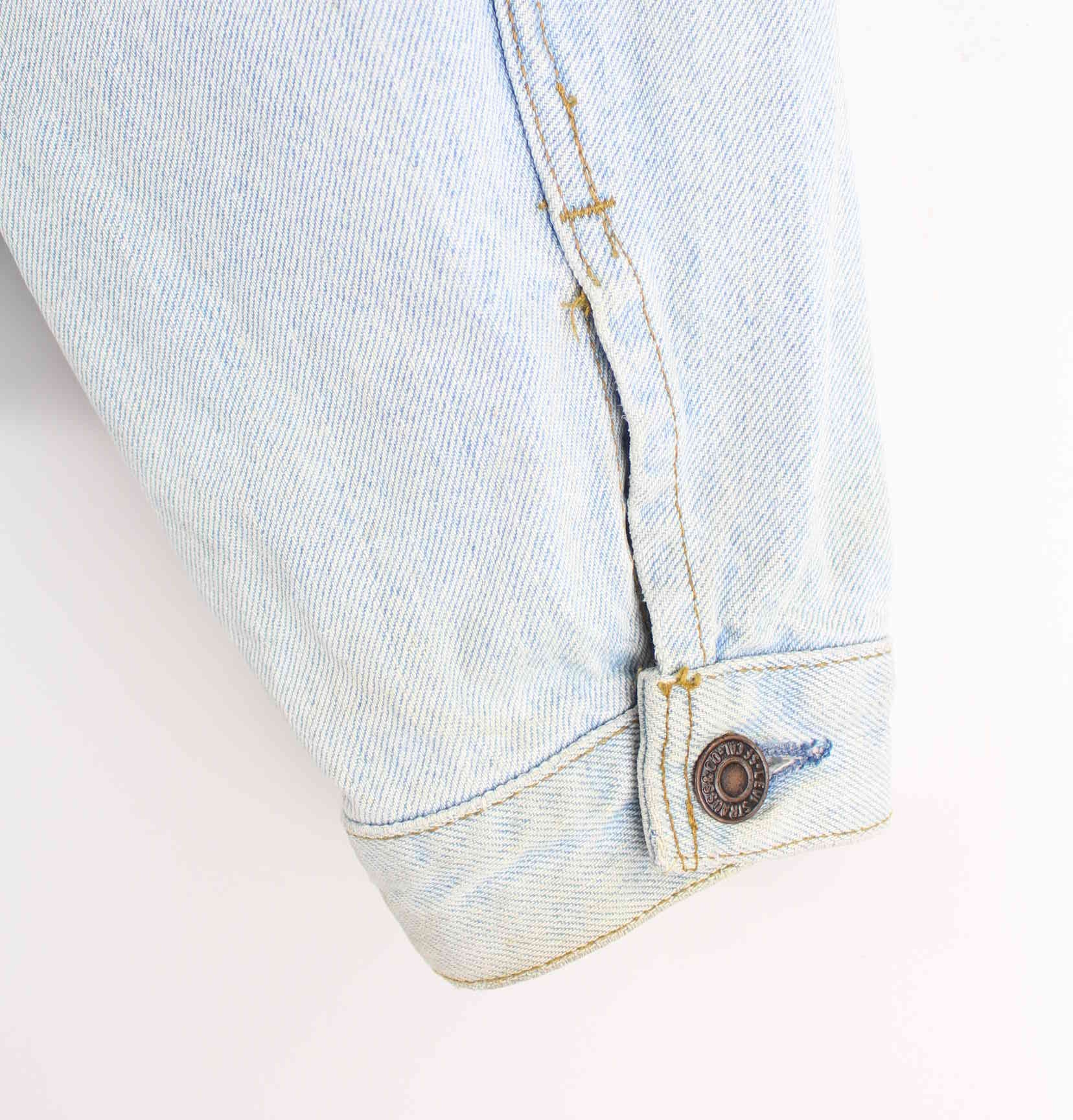 Levi's Vintage 1984 Jeans Jacke Blau L (detail image 14)