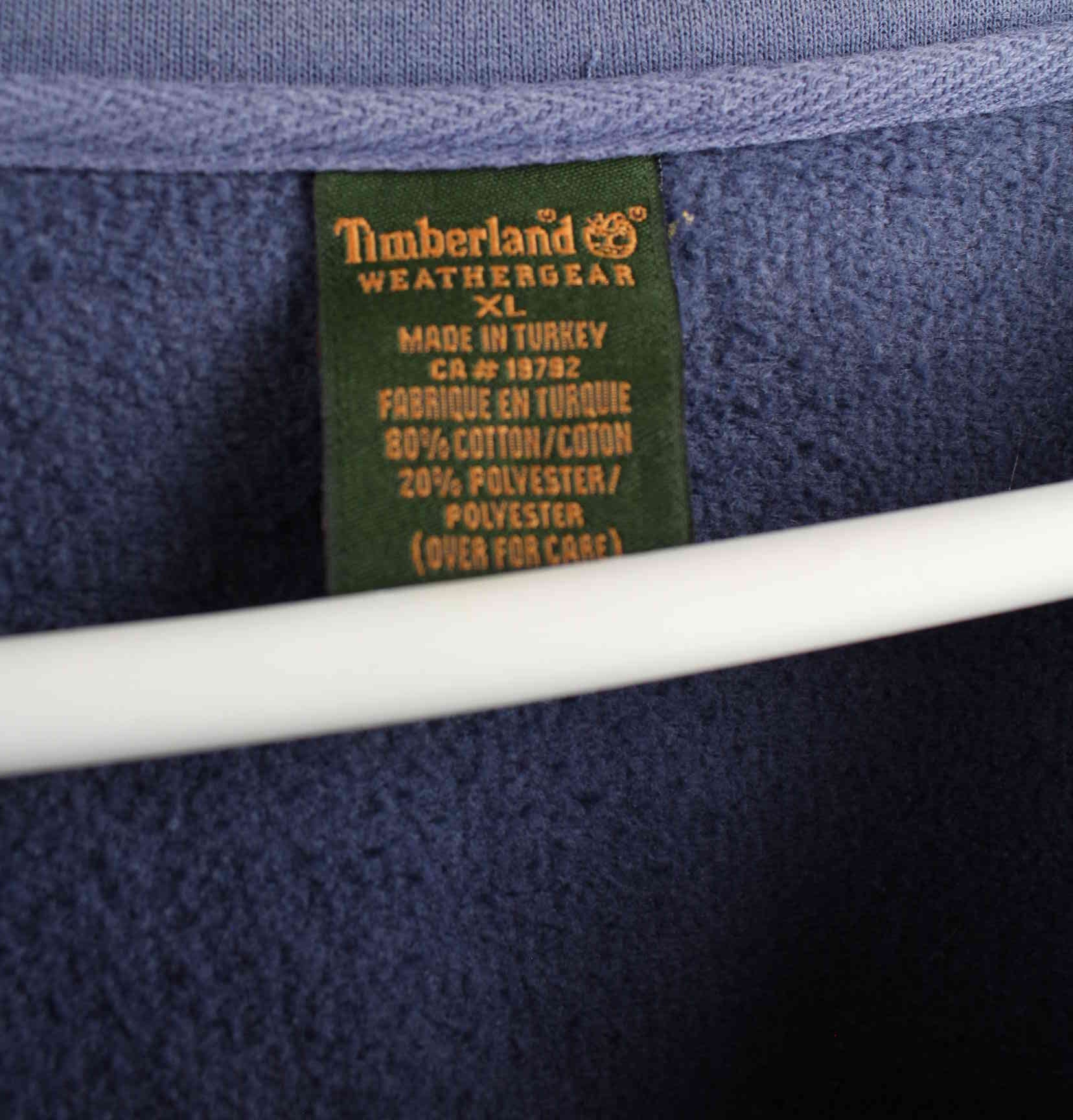 Timberland 90s Vintage Embroidered Sweater Blau XXL (detail image 2)