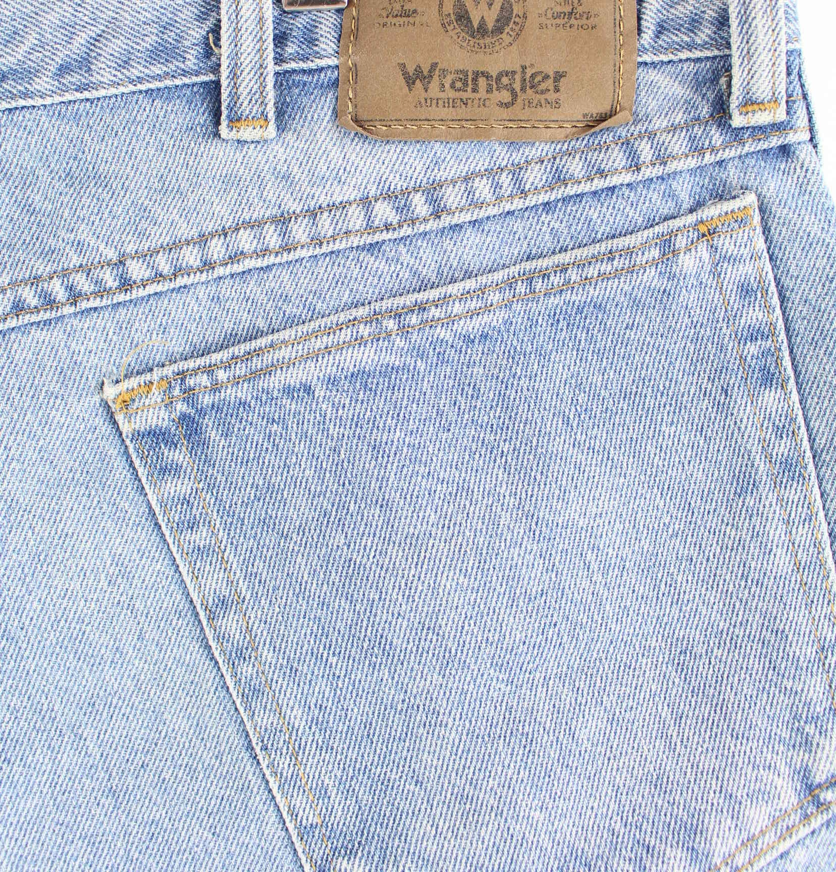 Wrangler Jeans Shorts Blau W46 (detail image 1)