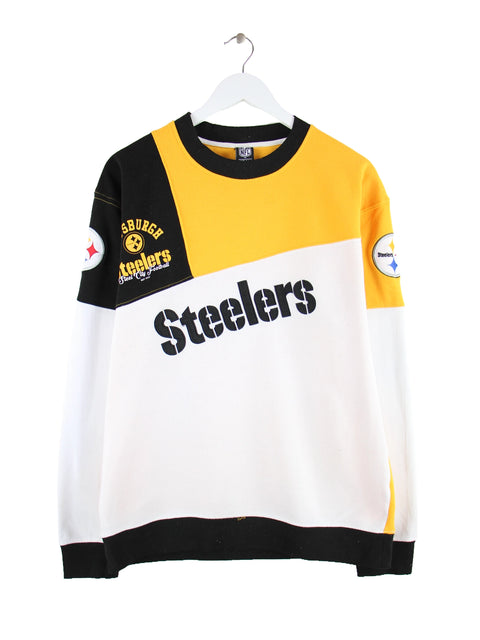 NFL Pittsburgh Steelers Print Sweater Weiß M