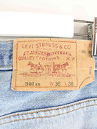 Levi's 501 Vintage 1993 Jeans Blau W36 L36 (detail image 5)