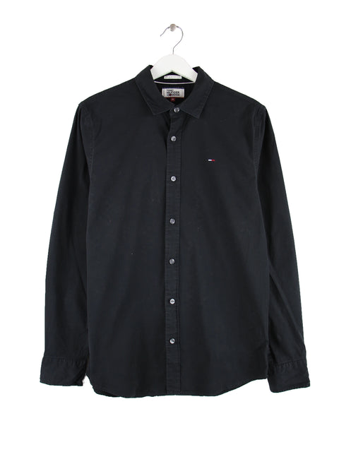 Tommy Hilfiger Slim Fit Hemd Schwarz M