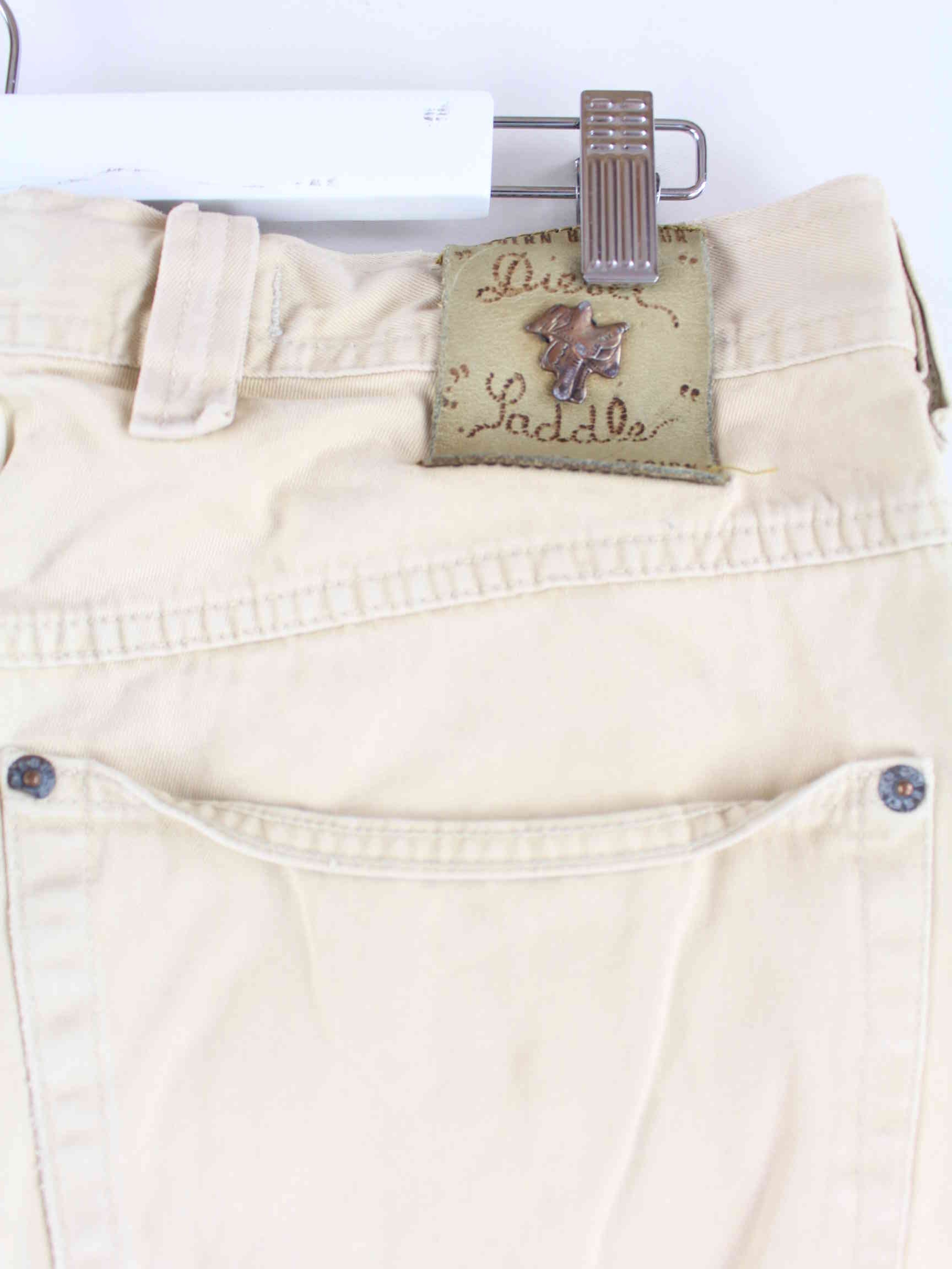 Diesel 90s Vintage Saddle Jeans Beige  (detail image 2)