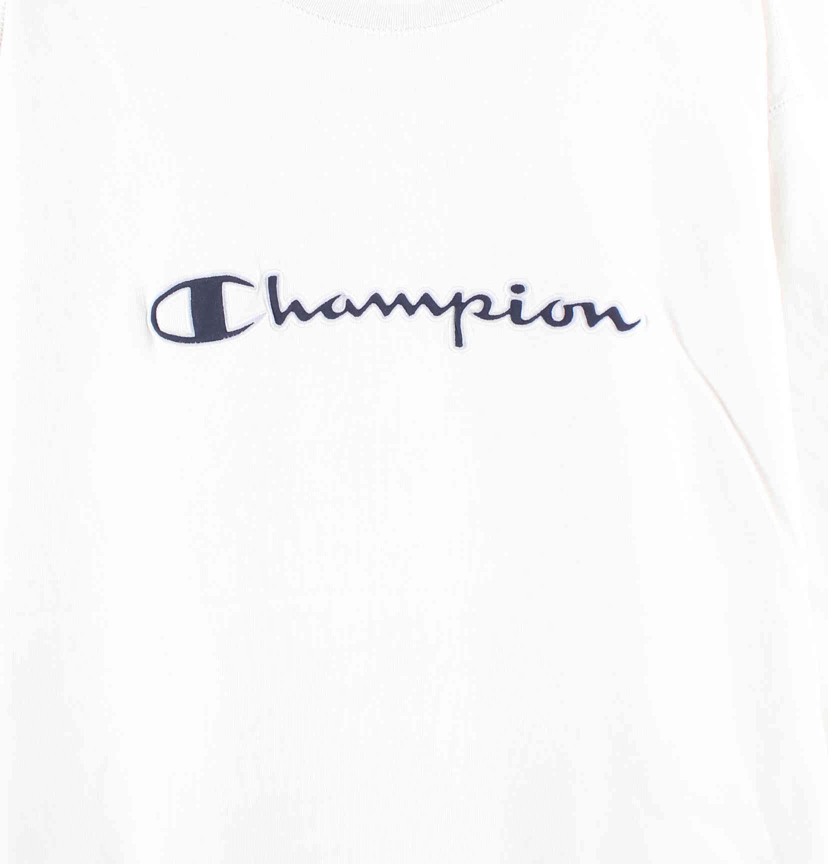 Champion Embroidered Logo Sweater Weiß XL (detail image 1)