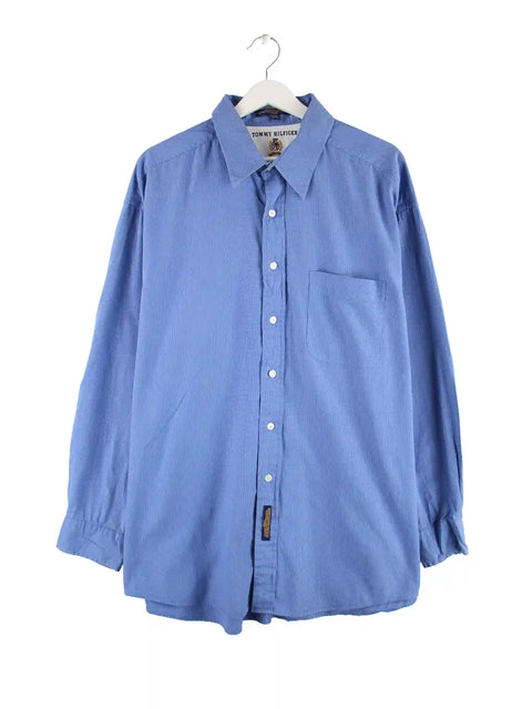 Tommy Hilfiger 00s Check Hemd Blau XXL