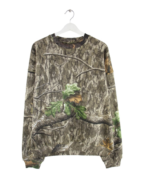 Mossy Oak Realtree Pattern Sweater Grün L