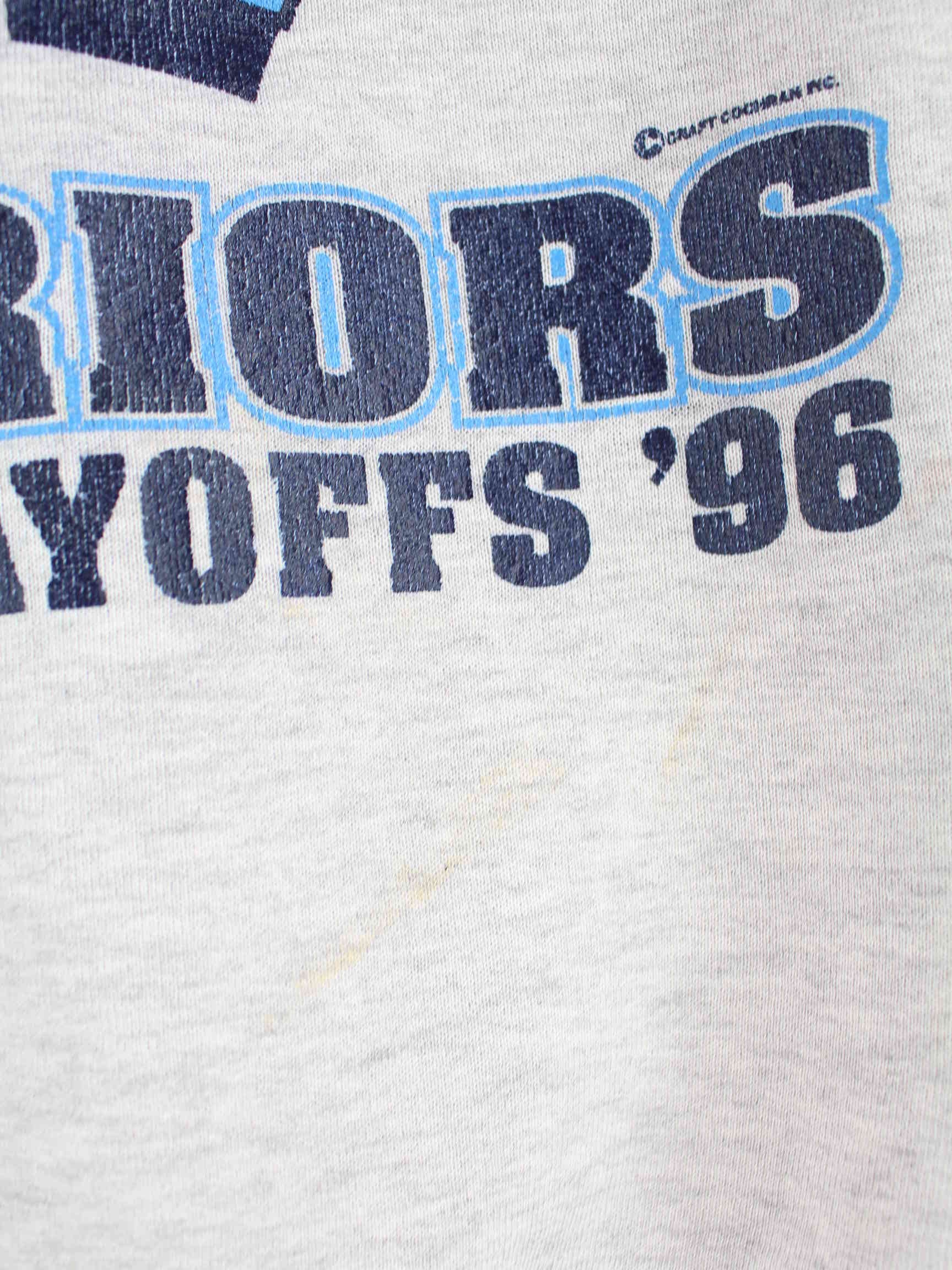 Russell Athletic 90s Vintage WACO Warriors Print Sweater Grau M (detail image 3)