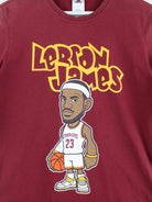 Adidas NBA Cleveland Cavaliers LeBron James T-Shirt Rot L (detail image 1)