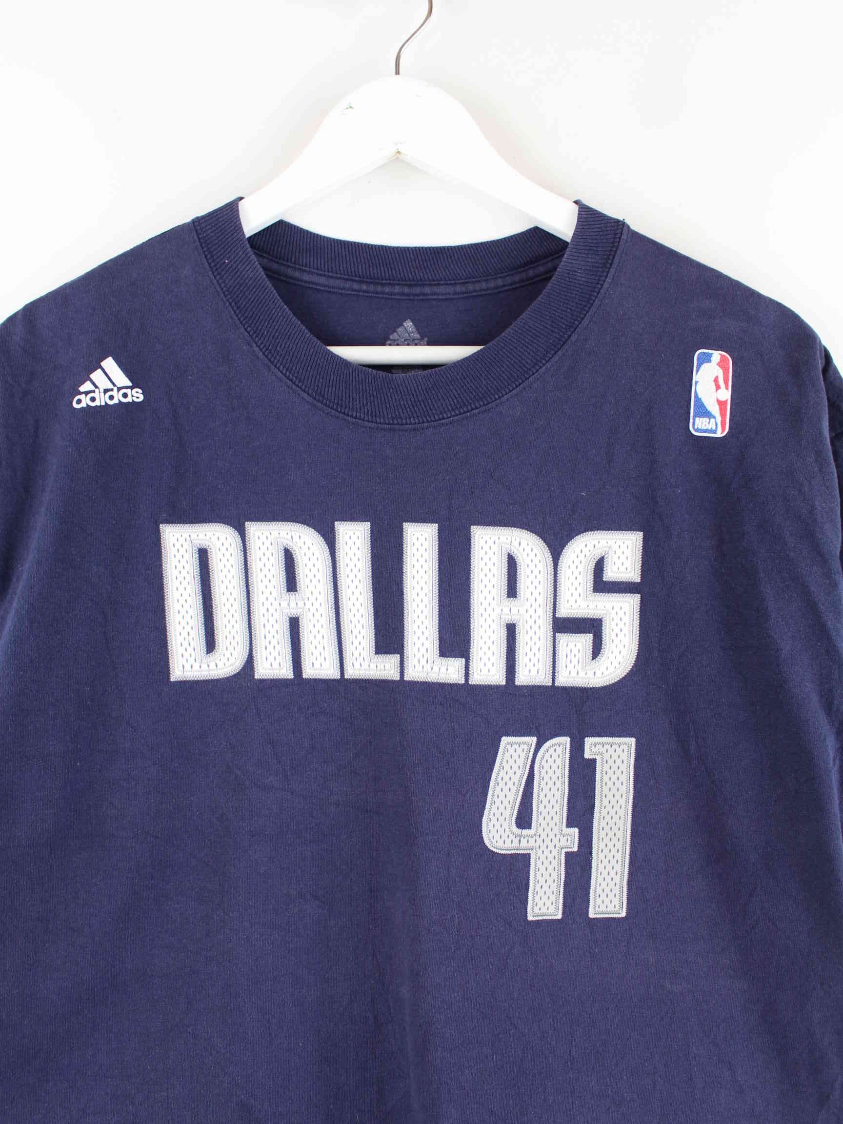 Adidas NBA Dallas Mavericks T-Shirt Blau L (detail image 1)