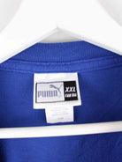 Puma 00s Logo Print T-Shirt Blau XXL (detail image 2)