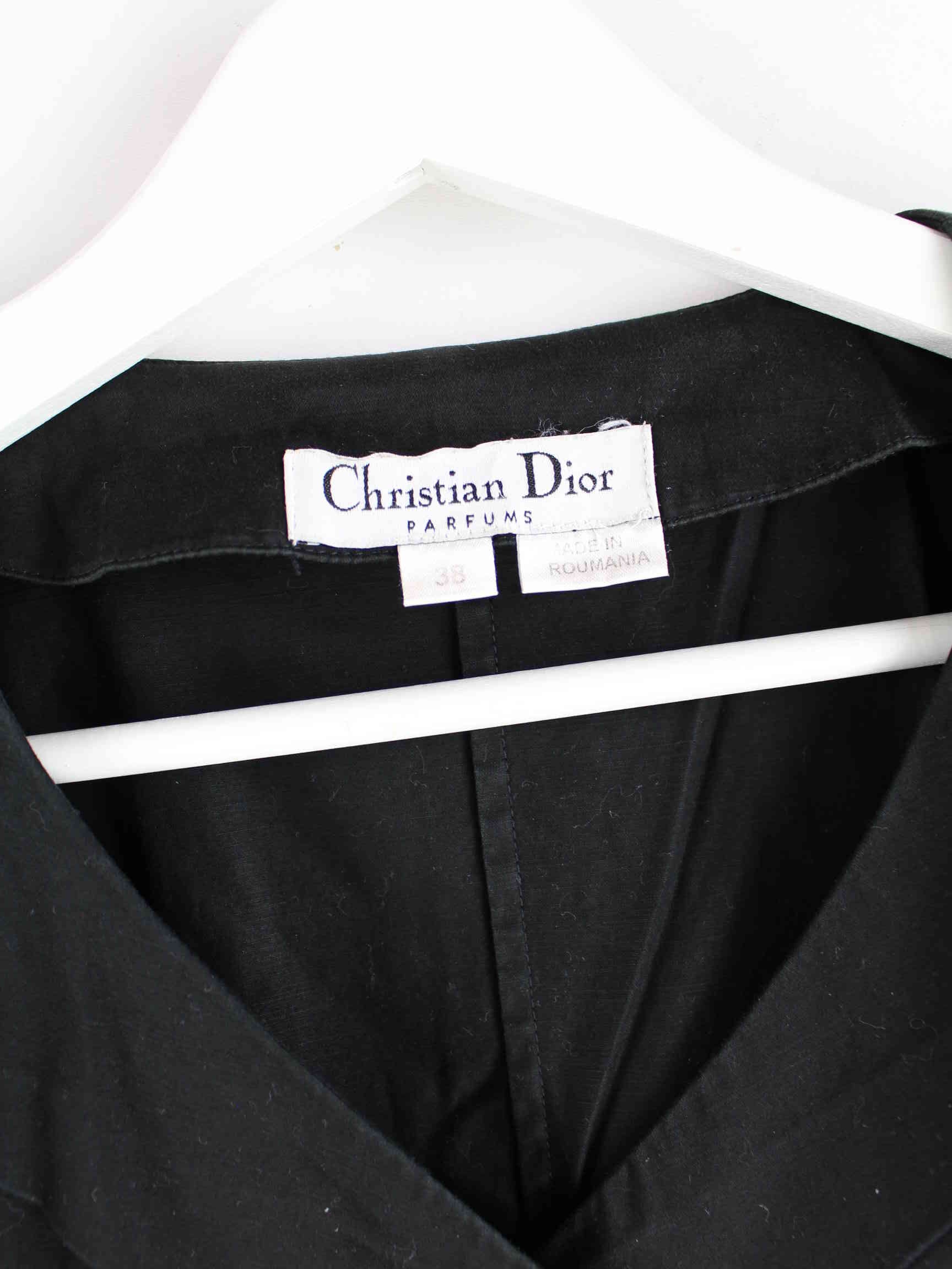 Christian Dior Parfums Bluse Schwarz M (detail image 1)