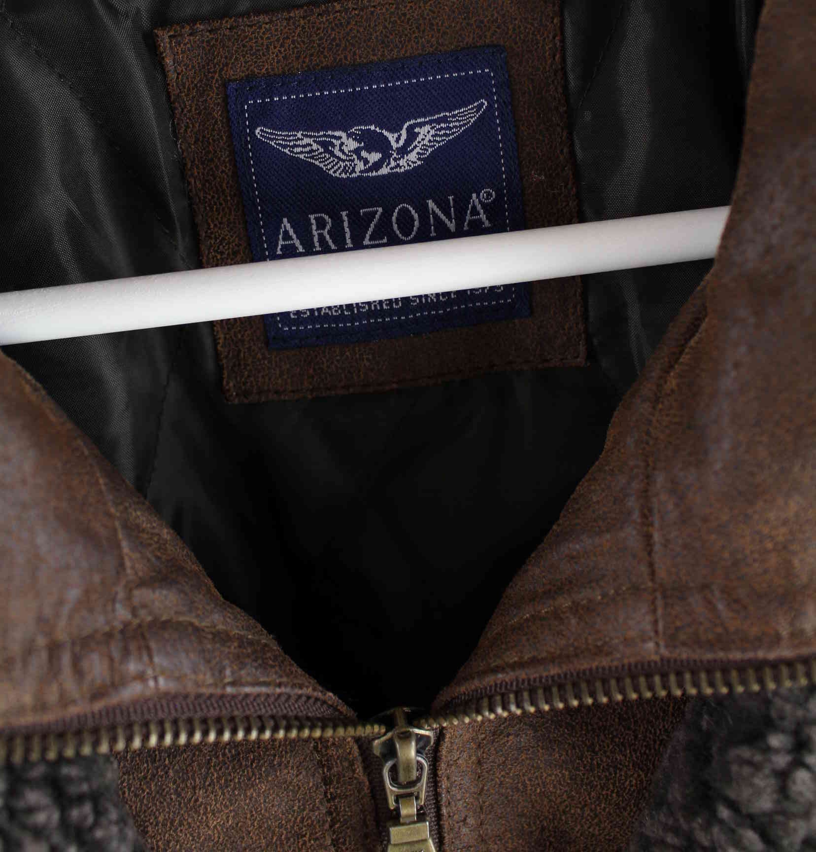 Arizona Leder Jacke Braun XL (detail image 2)