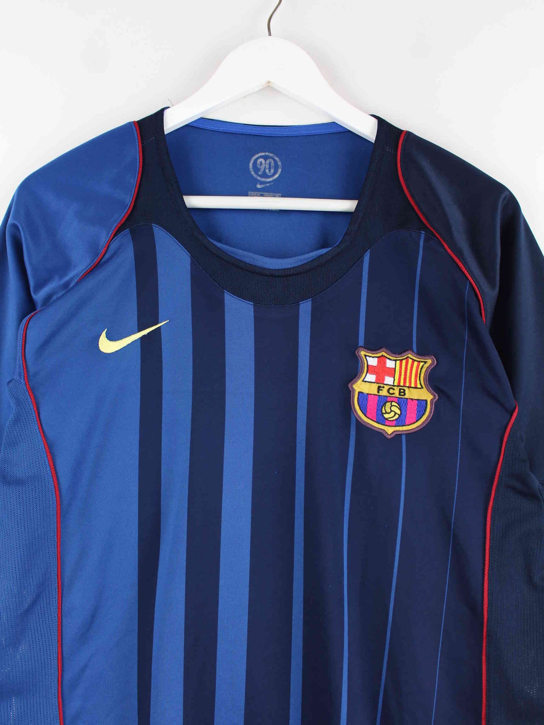 Nike FC Barcelona 2004 / 05 Trikot Blau XL (detail image 1)