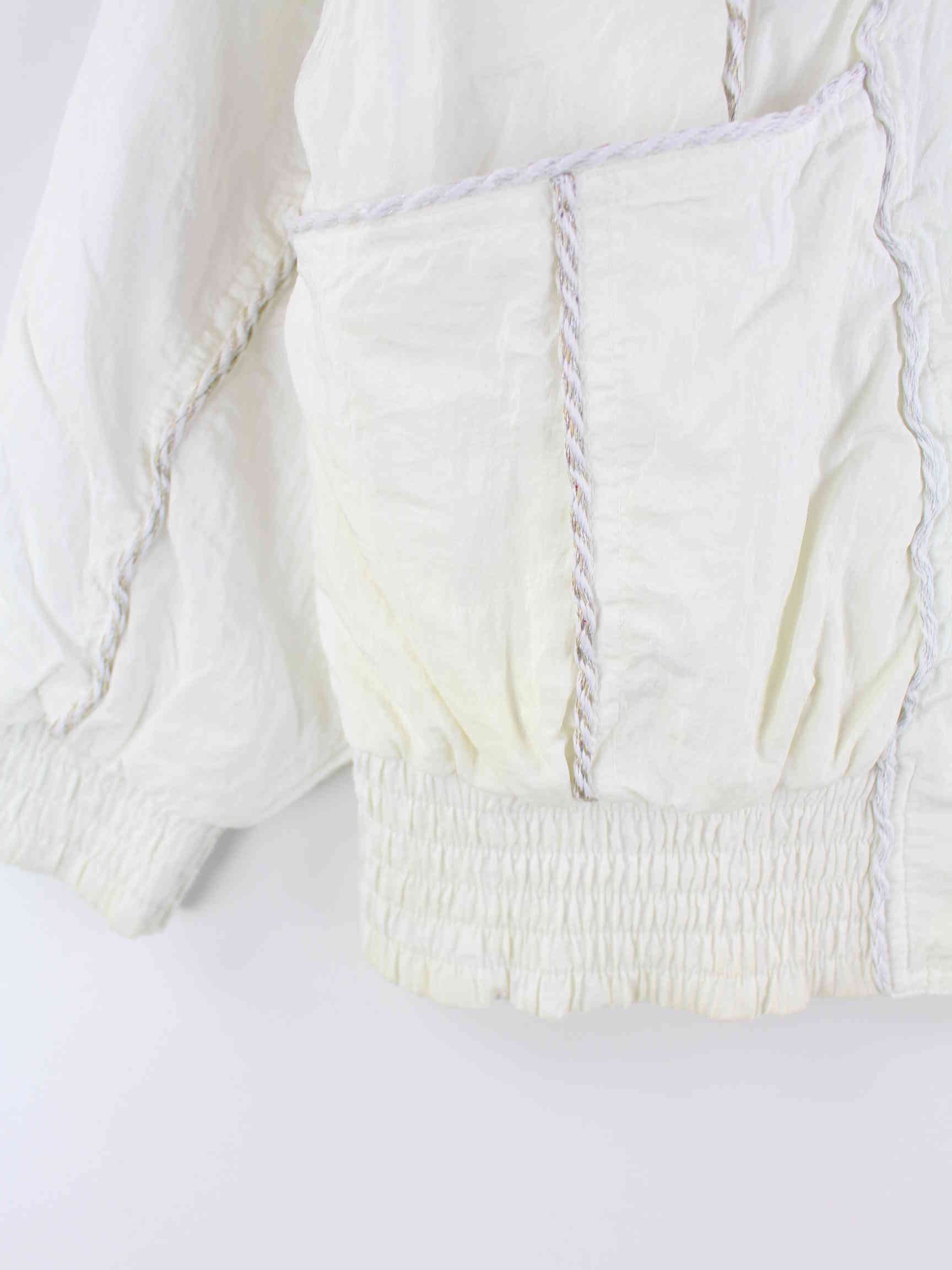 Vintage 80s Sun Jacke Beige M (detail image 3)