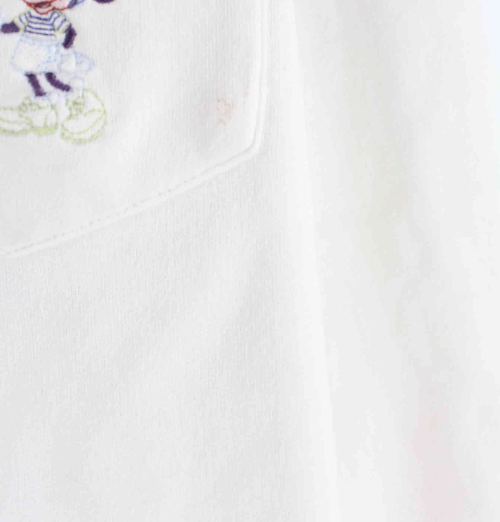 Disney Minnie Mouse 18 Golf Embroidered Hoodie Weiß M (detail image 4)