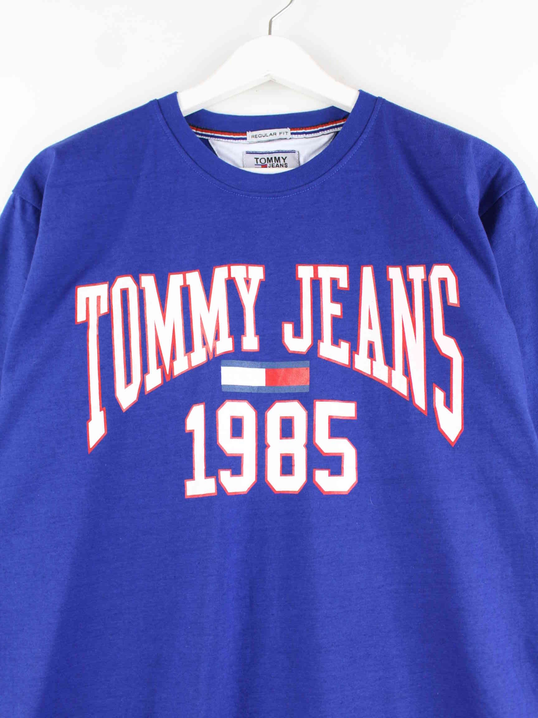 Tommy Hilfiger 90s Vintage Print T-Shirt Blau M (detail image 1)