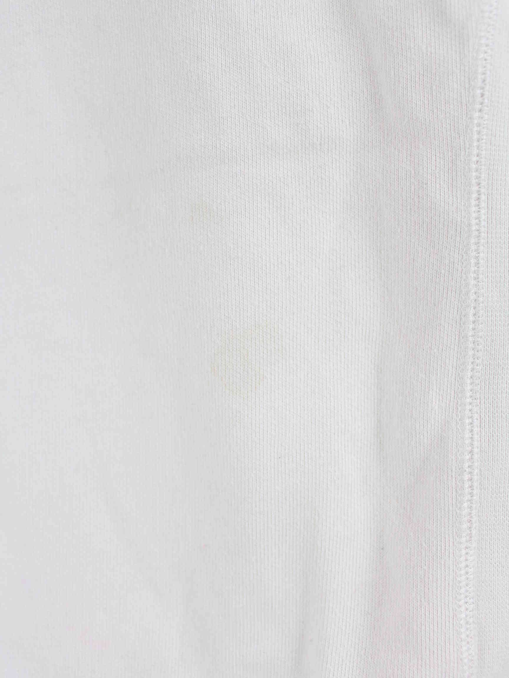 Champion y2k Embroidered Sweater Weiß M (detail image 6)