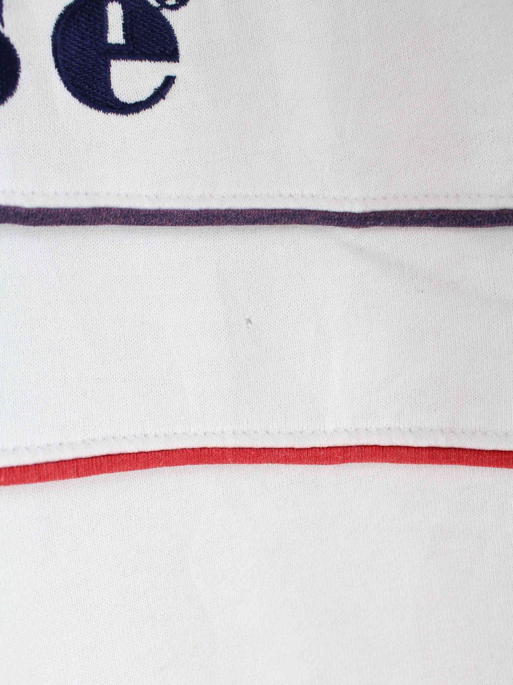 Ellesse 90s Vintage Embroidered Heavy T-Shirt Weiß L (detail image 2)