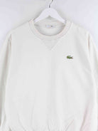 Lacoste 90s Vintage Basic Sweater Beige XS (detail image 1)