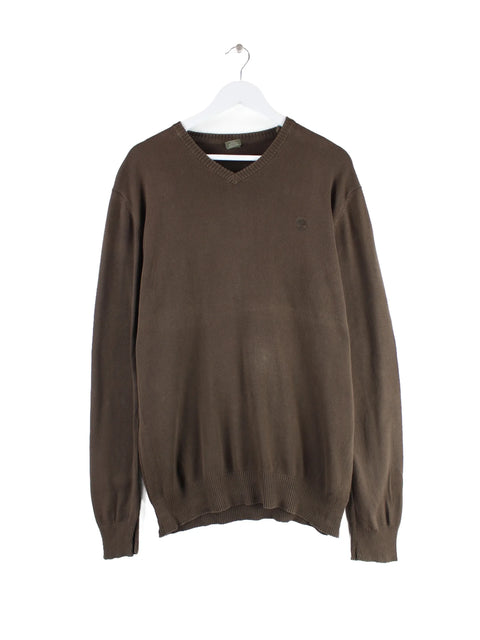 Timberland V-Neck Pullover Braun XL