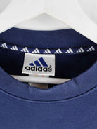 Adidas 90s Vintage Embroidered Sweater Blau XL (detail image 2)