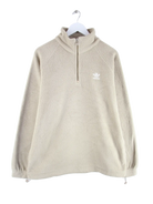 Adidas Fleece Beige L – Vorderseite