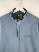 Adidas Fleece Blau XXL – Detailansicht Vorderseite