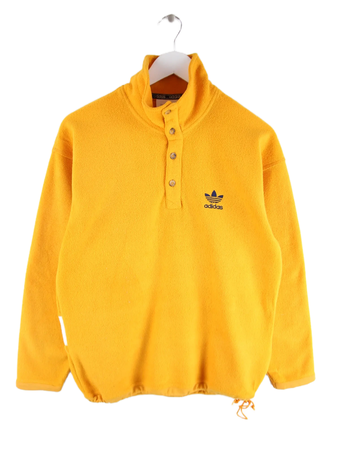 Adidas Fleece Gelb S – Vorderseite