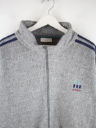 Adidas Fleece Grau XL – Detailansicht Vorderseite