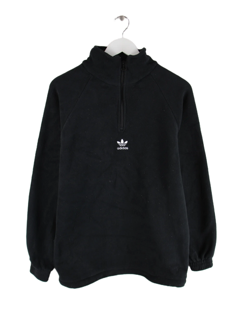 Adidas Fleece Schwarz M – Vorderseite