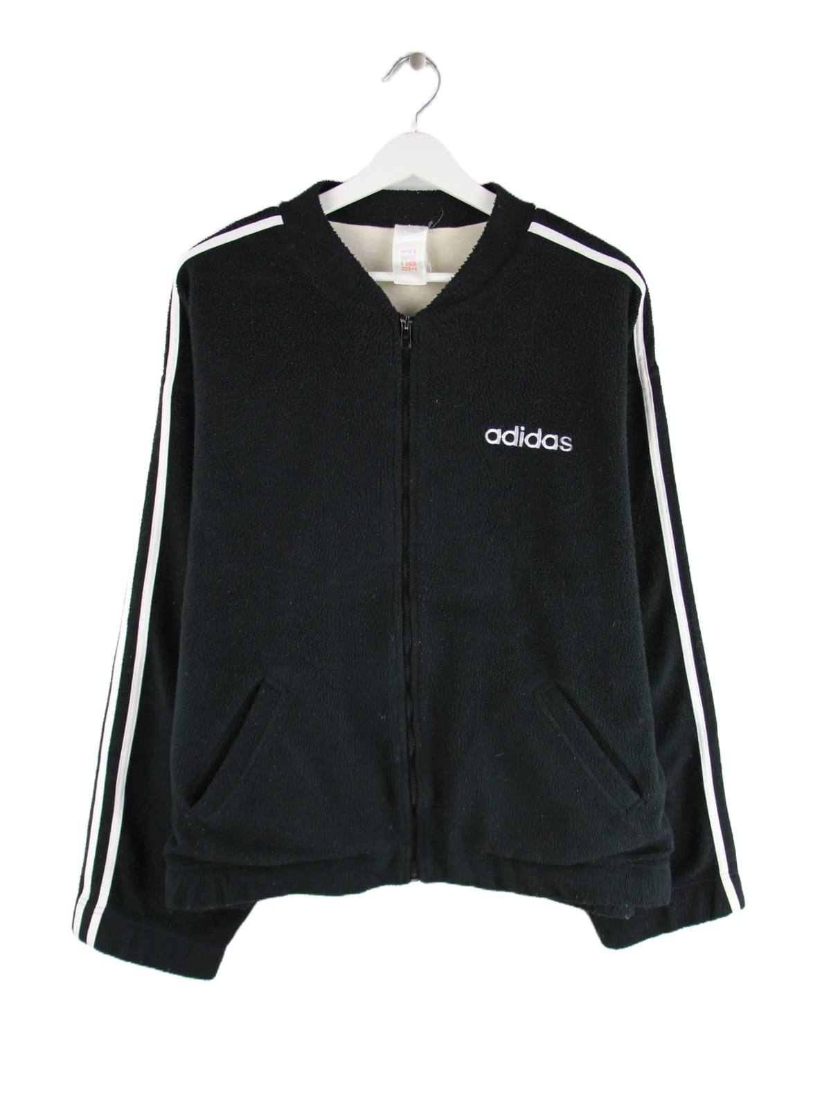 Adidas Fleece Schwarz L – Vorderseite
