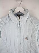 Adidas Jacke Blau S – Detailansicht Vorderseite