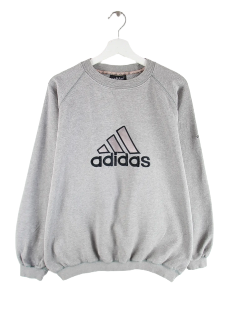 Adidas Sweater Grau XL – Vorderseite