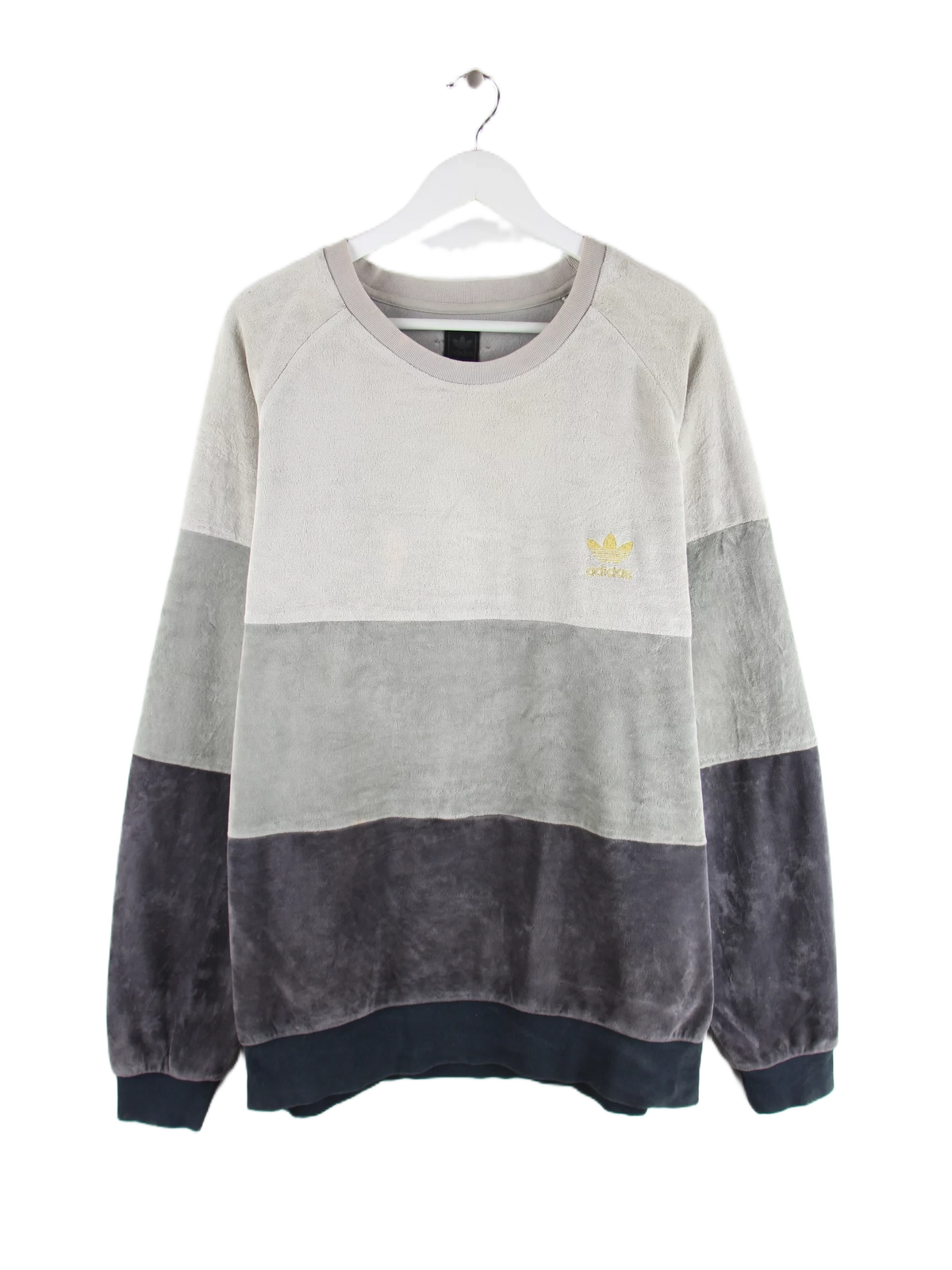 Adidas Sweater Grau XL – Vorderseite
