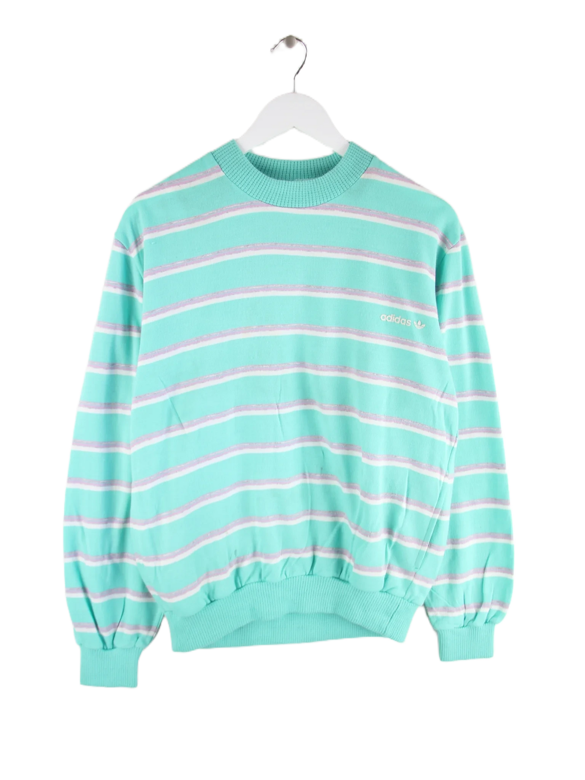Adidas Sweater Türkis L – Vorderseite