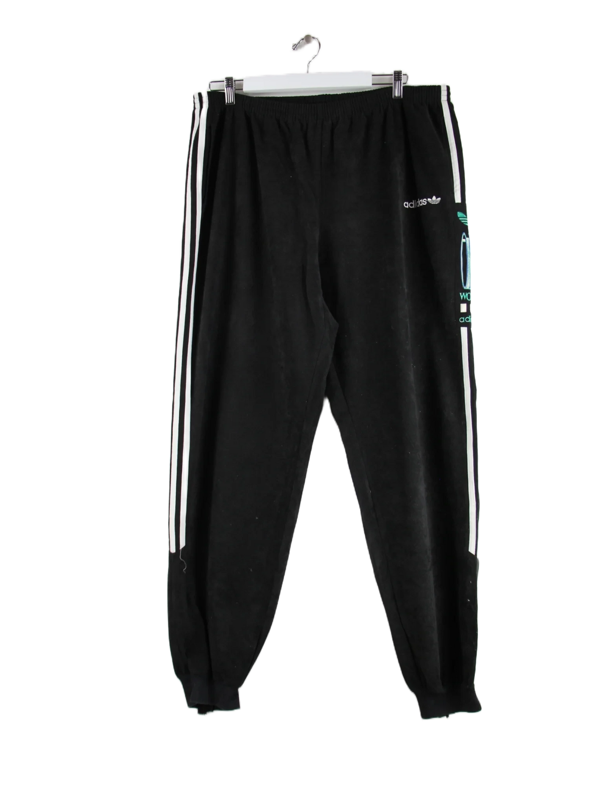 Adidas Track Pants Schwarz XL – Vorderseite