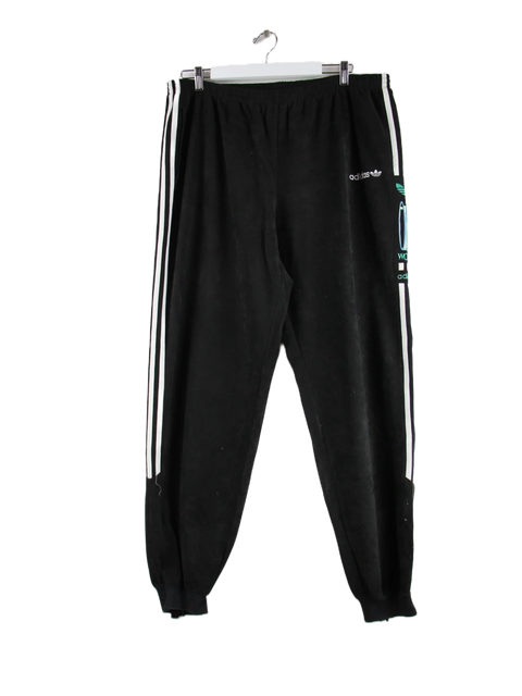 Adidas Track Pants Schwarz XL – Vorderseite