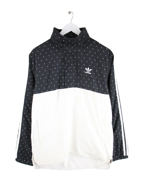 Adidas Windbreaker Schwarz M – Vorderseite