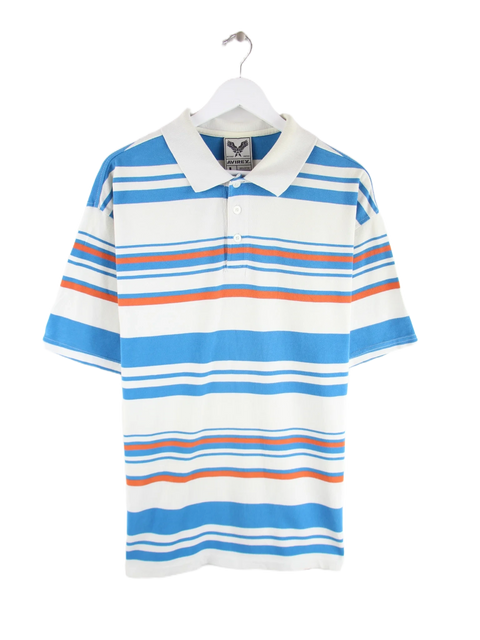 Avirex Polo Blau L – Vorderseite