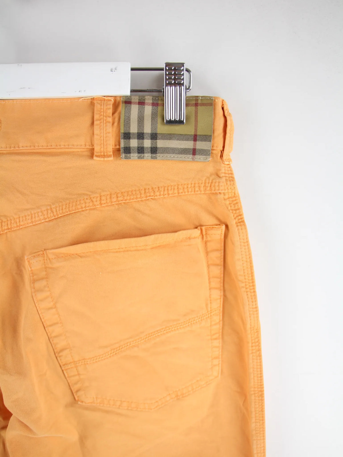 Burberry Hose Orange – Detailbild 1