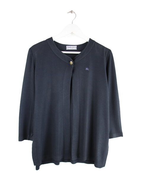 Burberry Strickjacke Blau S – Vorderseite