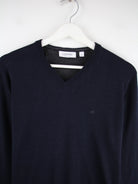 Calvin Klein Pullover Blau M – Detailansicht Vorderseite
